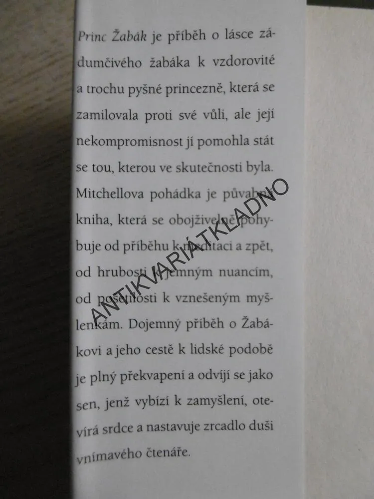 PRINC ŽABÁK, STEPHEN MITCHELL, **an