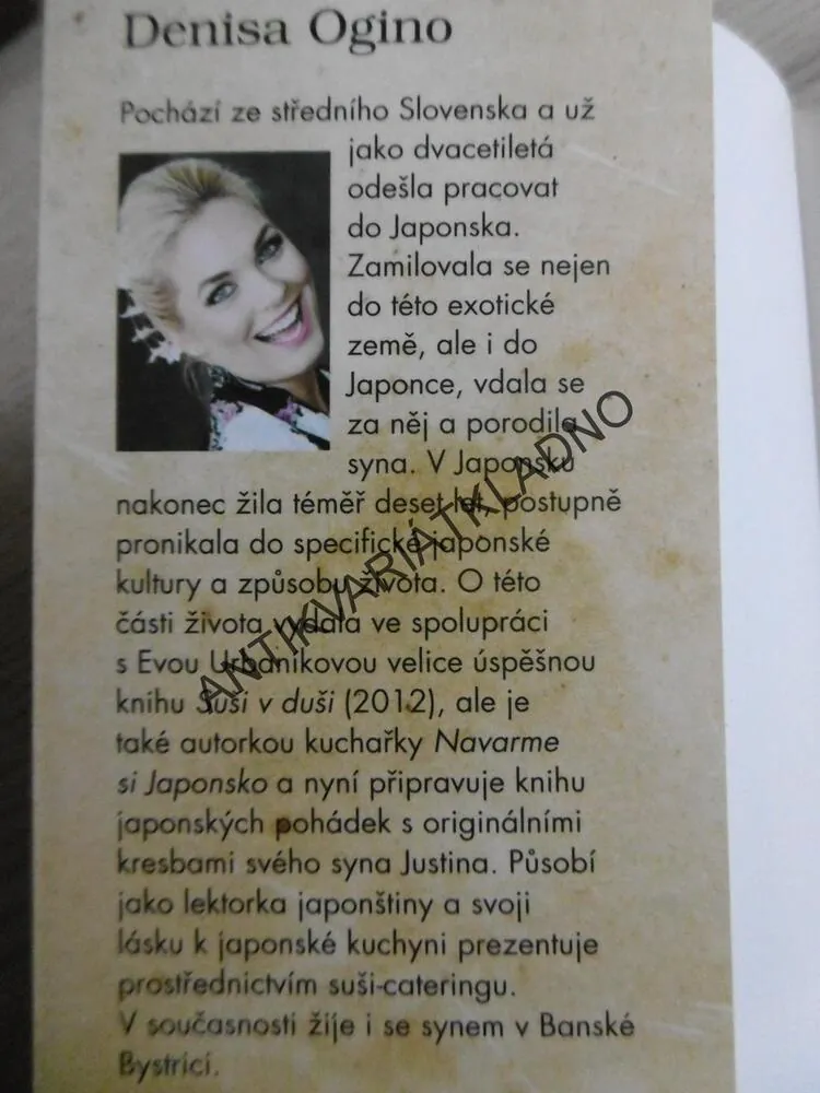 S DUŠÍ JAPONKY, DENISA OGINO, KOPCSÁNYI, **an