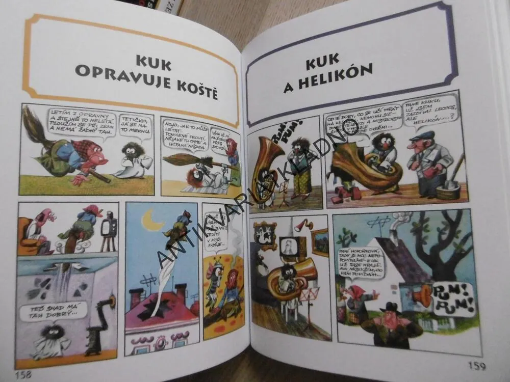 KNIHA KOMIKSŮ, KAREL FRANTA, **an