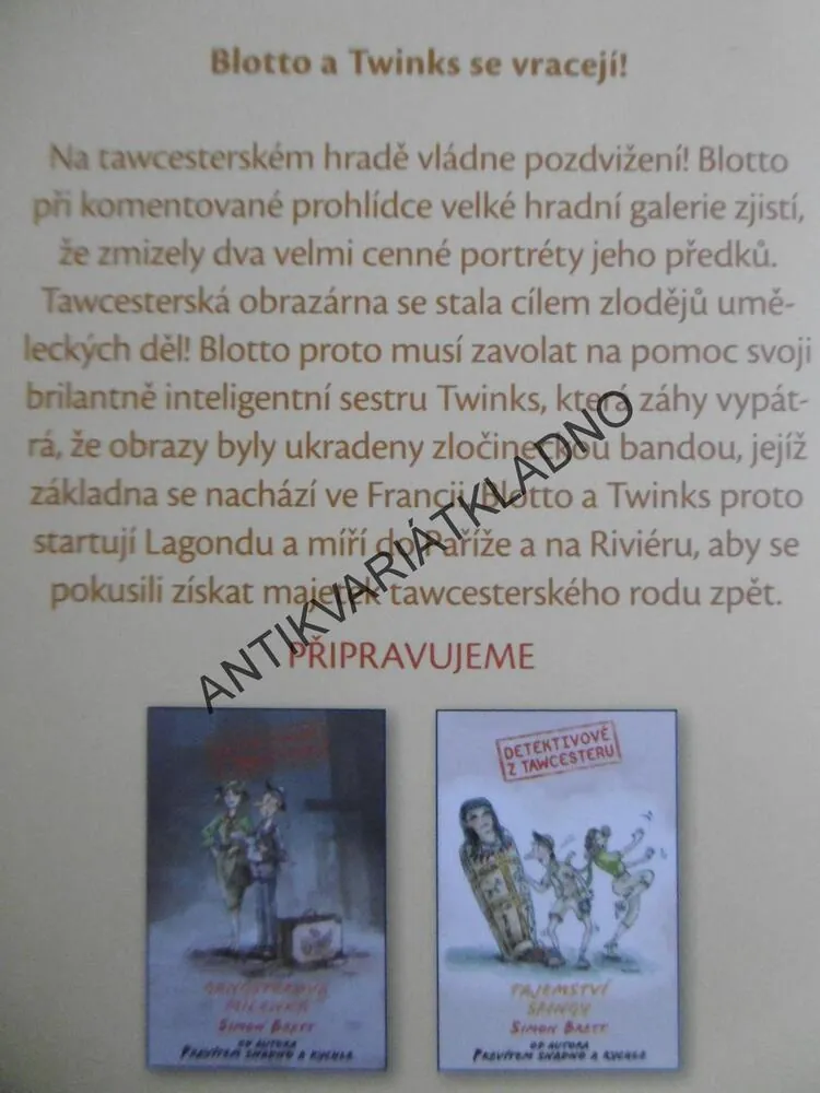 DETEKTIVOVÉ Z TAWCESTERU, KRYSY Z RIVIÉRY, SIMON BRETT, **an
