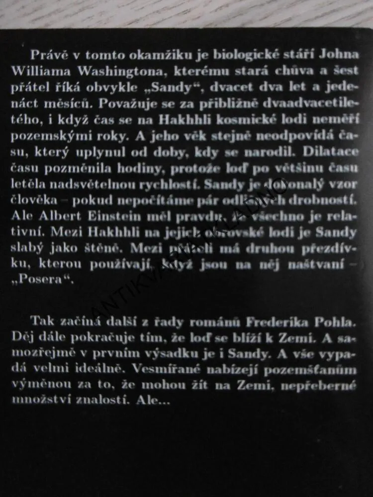NÁVRAT DOMŮ, FREDERIK POHL, **an