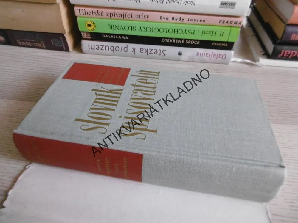 SLOVNÍK SPISOVATELŮ, FRANCIE, ŠVÝCARSKO, BELGIE, LUCEMBURSKO, **an