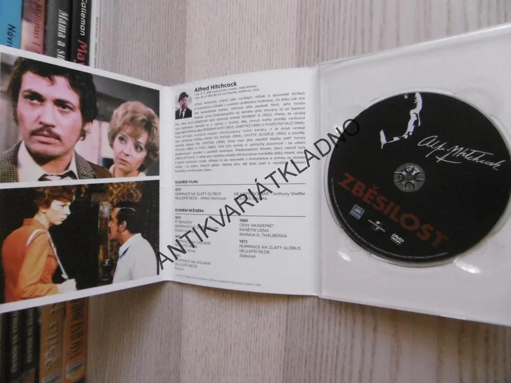 ZBĚSILOST, DVD FILM
