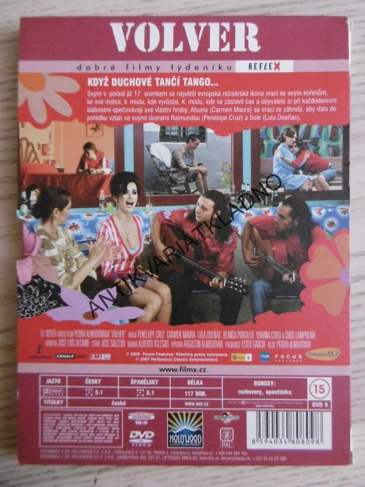 VOLVER, DVD FILM