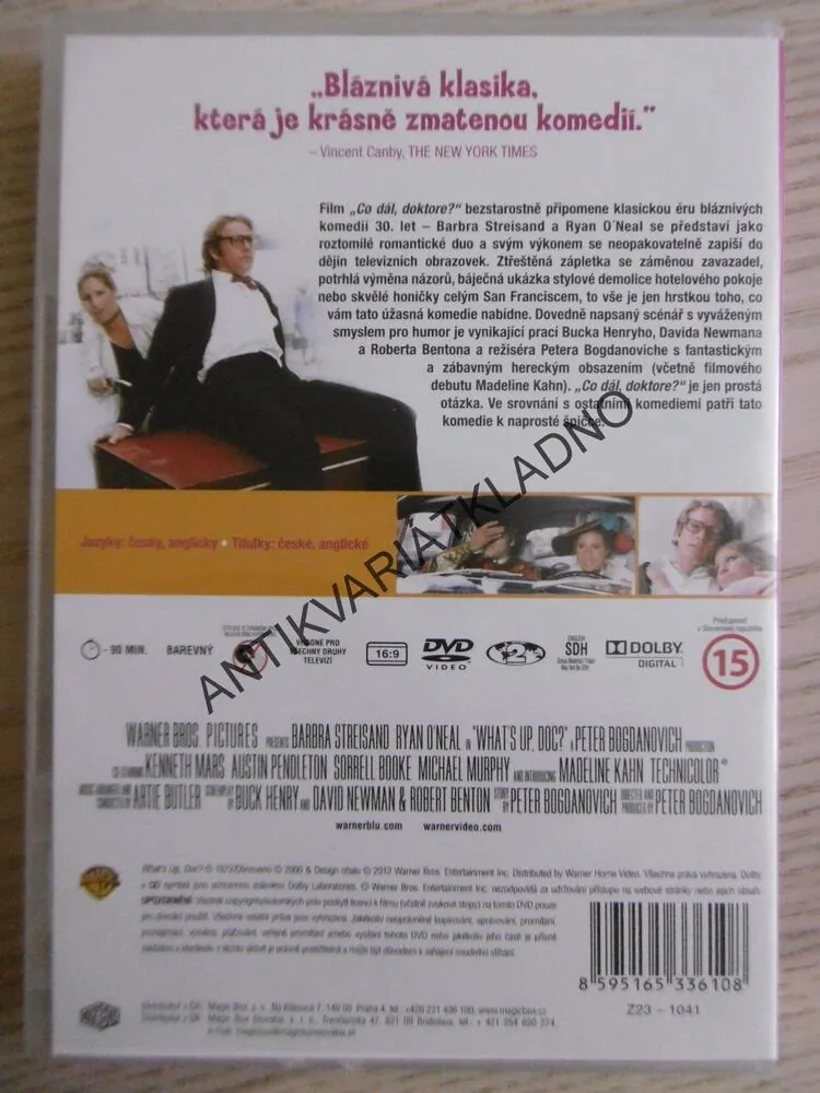 CO DÁL, DOKTORE?, DVD FILM