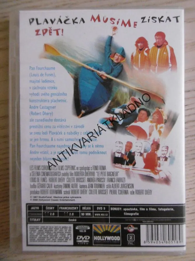 TONOUCÍ SE STÉBLA CHYTÁ, DVD FILM