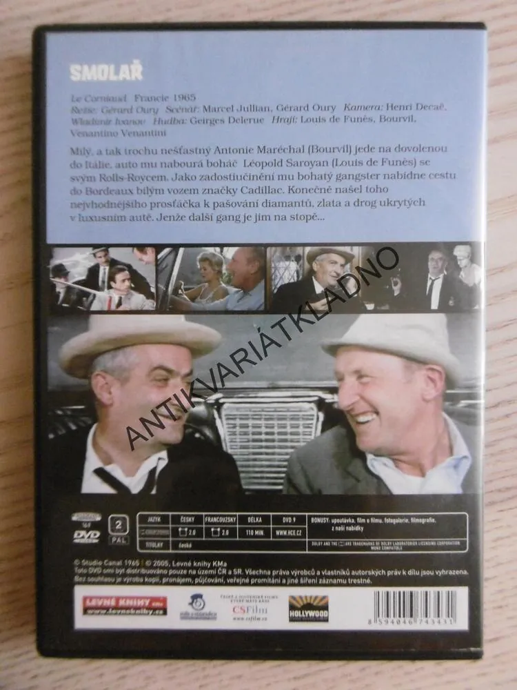 SMOLAŘ, DVD FILM 