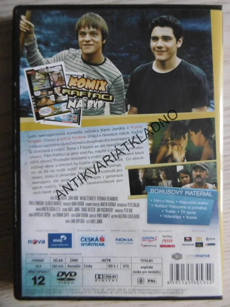 RAFŤÁCI, DVD FILM 