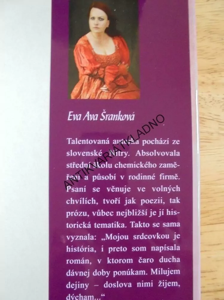 ČAS NEVINNOSTI, EVA AVA ŠRANKOVÁ, **an