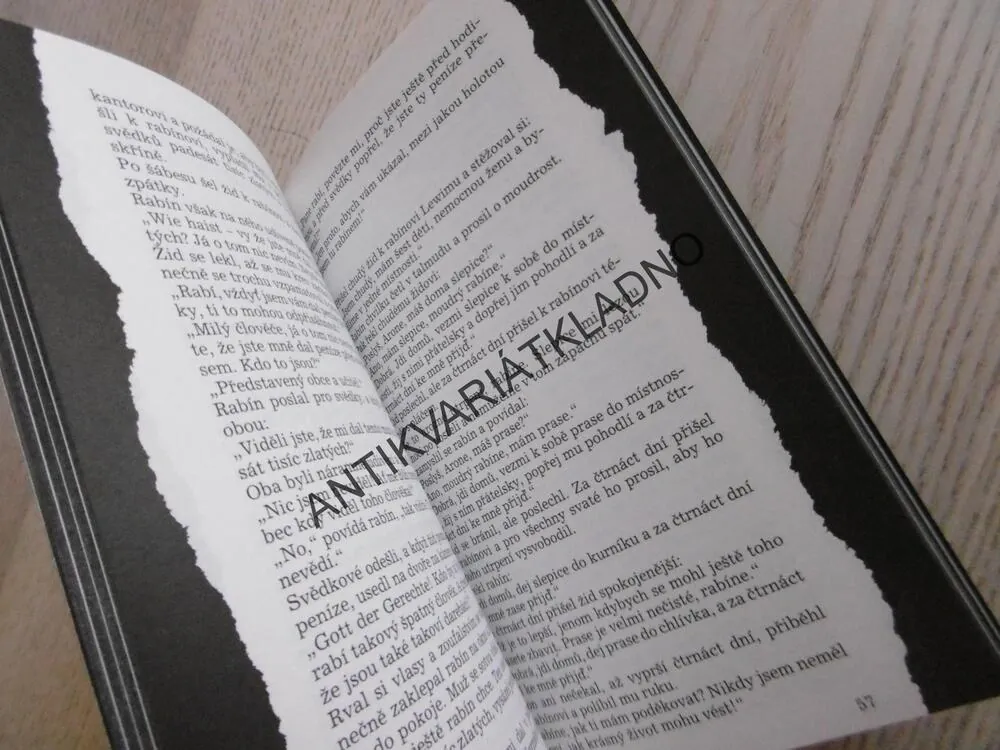 PTÁ SE RABÍ LEVIHO, ŽIDOVSKÉ ANEKDOTY, AUGUSTIN KNESL, RUDOLF FRANĚK, **an