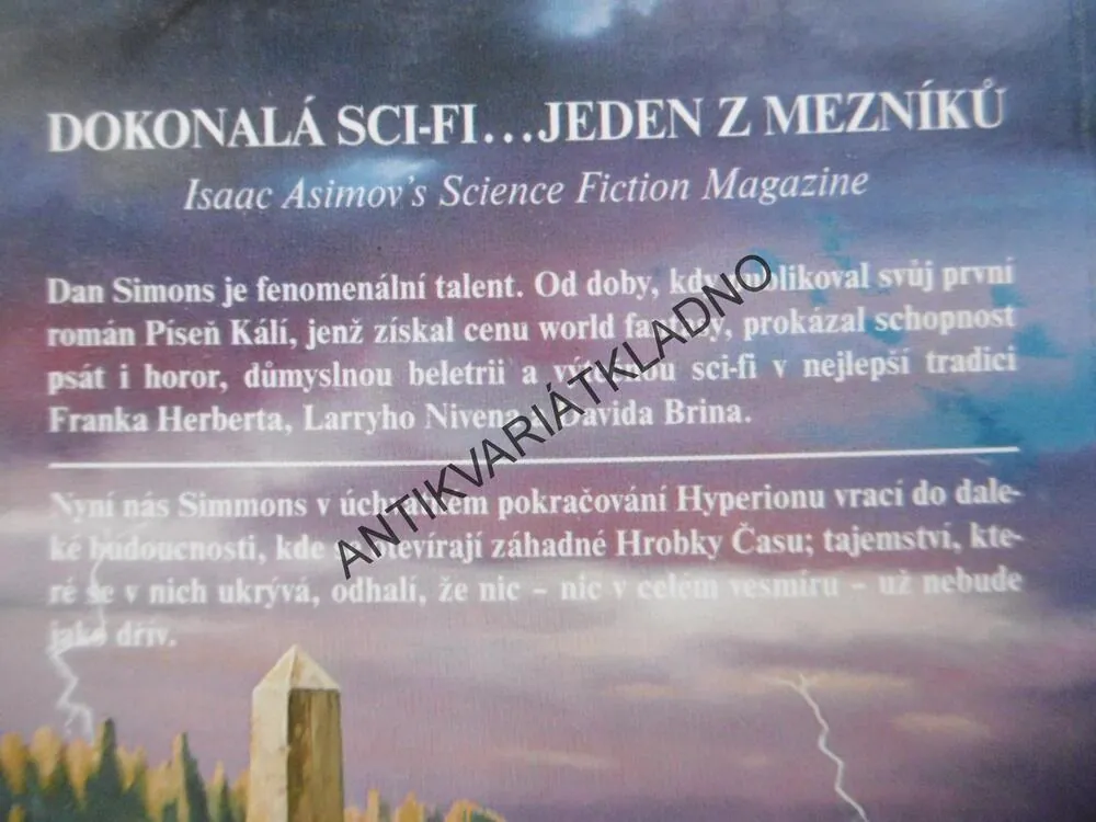 PÁD HYPERIONU, DAN SIMMONS, **an