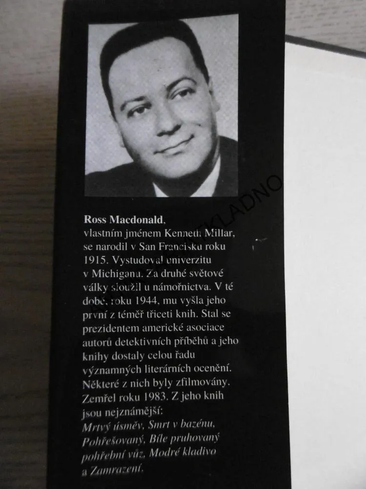 ZAMRAZENÍ, ROSS MACDONALD, **an