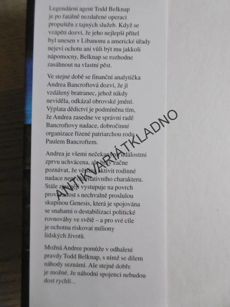 BANCROFTOVA STRATEGIE, ROBERT LUDLUM, **an