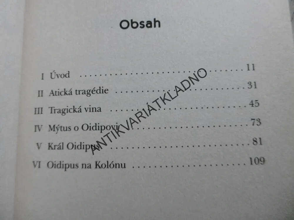 OIDIPUS A HÁDANKA ŽIVOTA, THORWALD DETHLEFSEN, **an
