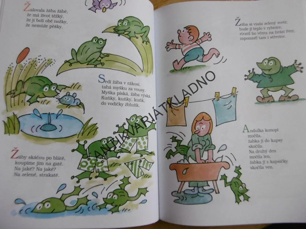 ZLATÁ KNIHA ŘÍKADEL, VERŠOVÁNKY, OMALOVÁNKY, MILOŠ NESVADBA, **an