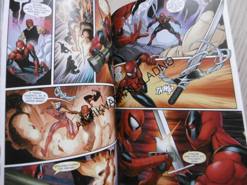 SPIDER-MAN, DEADPOOL, SPIDERMAN, NA VÝLETĚ, KOMIKS MARVEL, **an