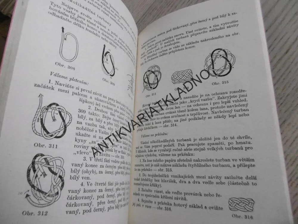 VÁZÁNÍ UZLŮ, F.A. ELSTNER, POLYTECHNICKÁ KNIŽNICE, **an