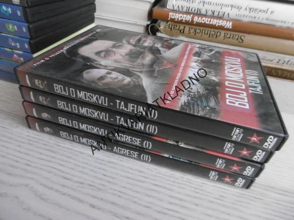BOJ O MOSKVU, 1-4, DVD FILM