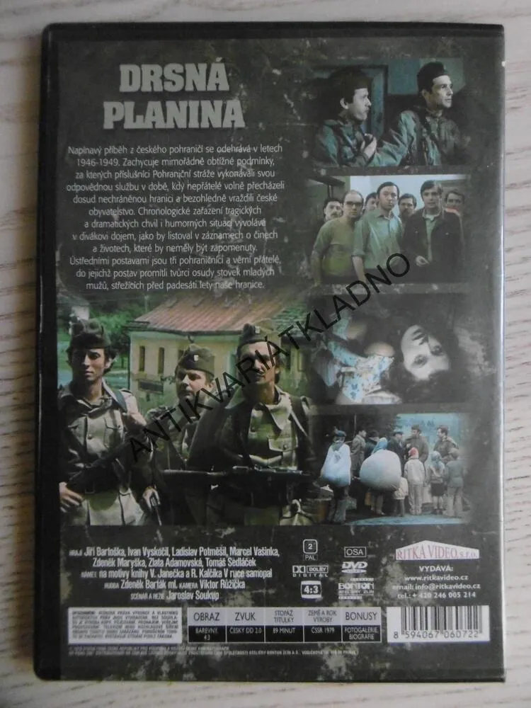 DRSNÁ PLANINA, DVD FILM 