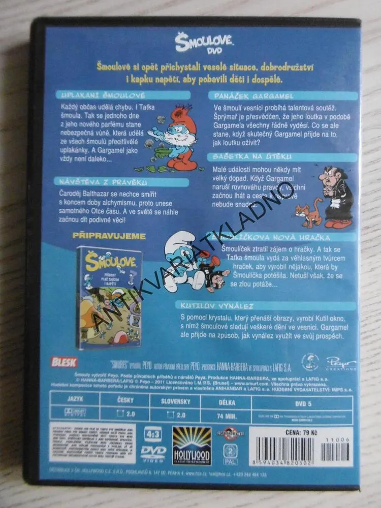 ŠMOULOVÉ 6, DVD FILM