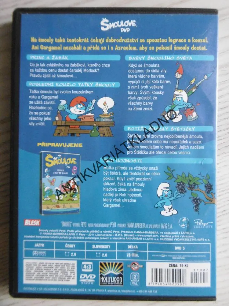 ŠMOULOVÉ 7, DVD FILM