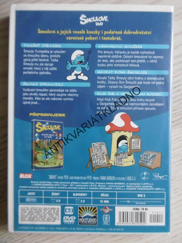 ŠMOULOVÉ 9, DVD FILM