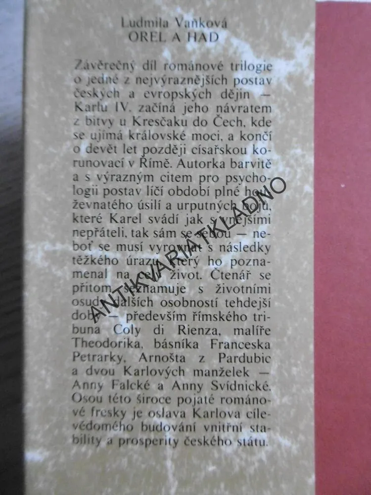 OREL A HAD, LUDMILA VAŇKOVÁ, **an