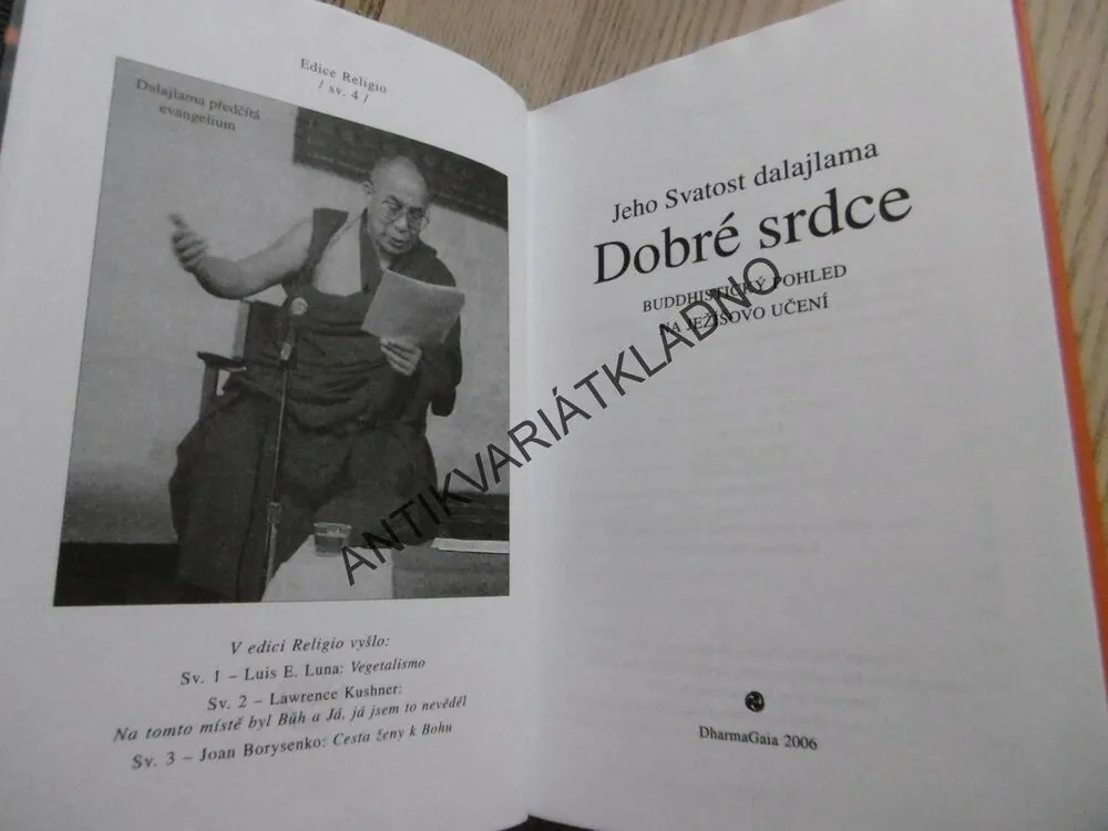DOBRÉ SRDCE, DALAJLAMA, **an