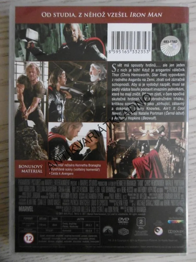 THOR, DVD FILM