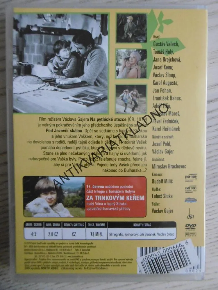 NA PYTLÁCKÉ STEZCE, DVD FILM