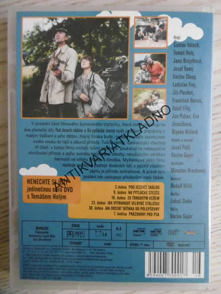 ZA TRNKOVÝM KEŘEM, DVD FILM