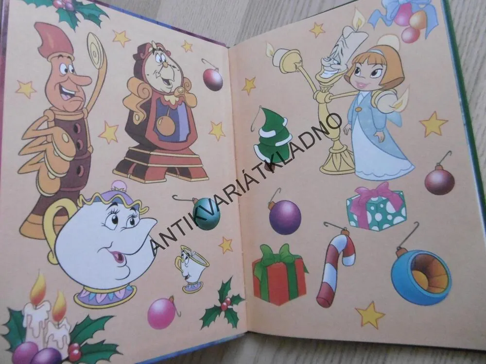 KRÁSKA A ZVÍŘE, KOUZELNÉ VÁNOCE, WALT DISNEY, **an