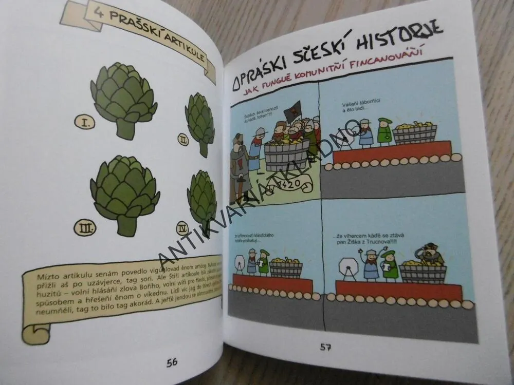 OPRÁSKI Z SČESKÍ HISTORJE, ZMIKUND VS HUZ, PARALENŇÍ ŽIVOTOPISI, **an