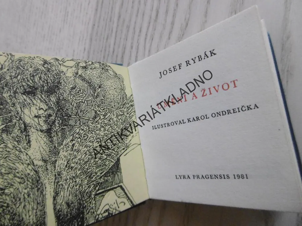 UMĚNÍ A ŽIVOT, JOSEF RYBÁK, KAROL ONDREIČKA, 1981, MINI POEZIE