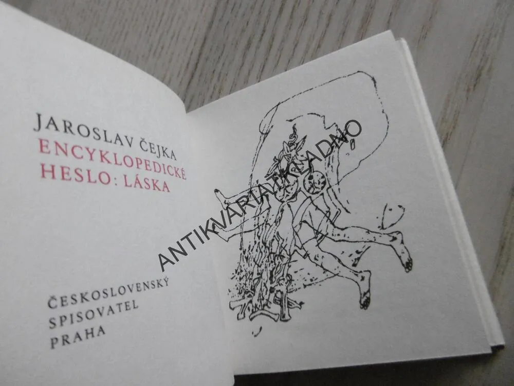 ENCYKLOPEDICKÉ HESLO : LÁSKA, JAROSLAV ČEJKA, PAVEL ROUČKA, LUBOMÍR ANLAUF, MINI POEZIE