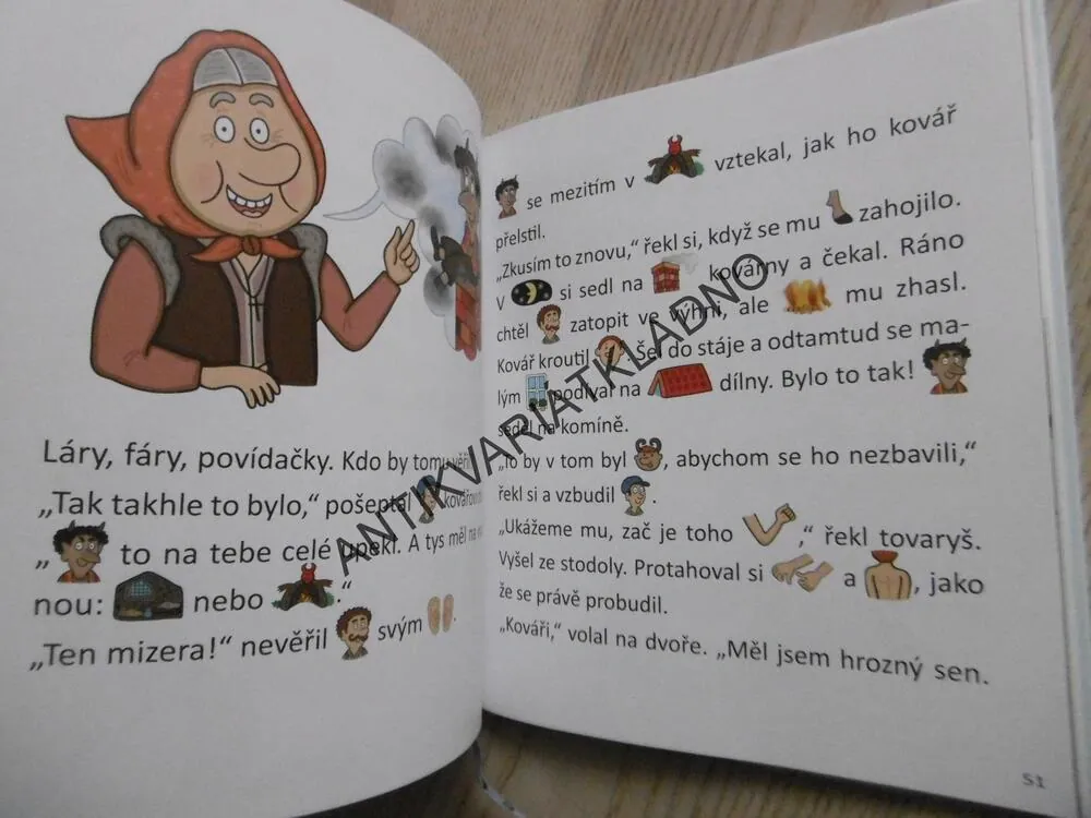 OBRÁZKOVÉ POHÁDKY, HANKA JELÍNKOVÁ, VENDULA HEGEROVÁ, AUTOGRAMY, **an