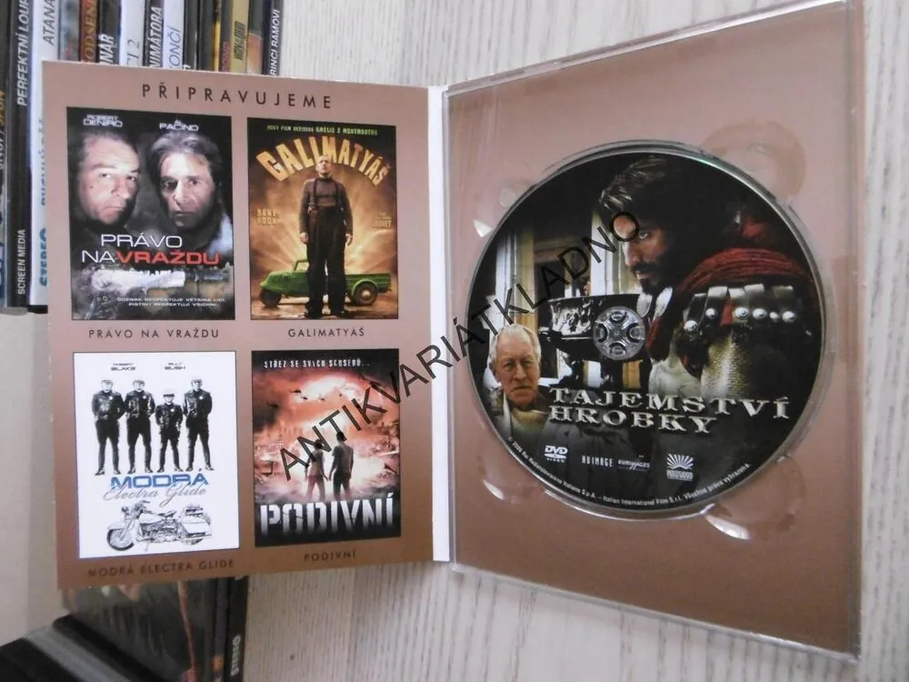 TAJEMSTVÍ HROBKY, DVD FILM 