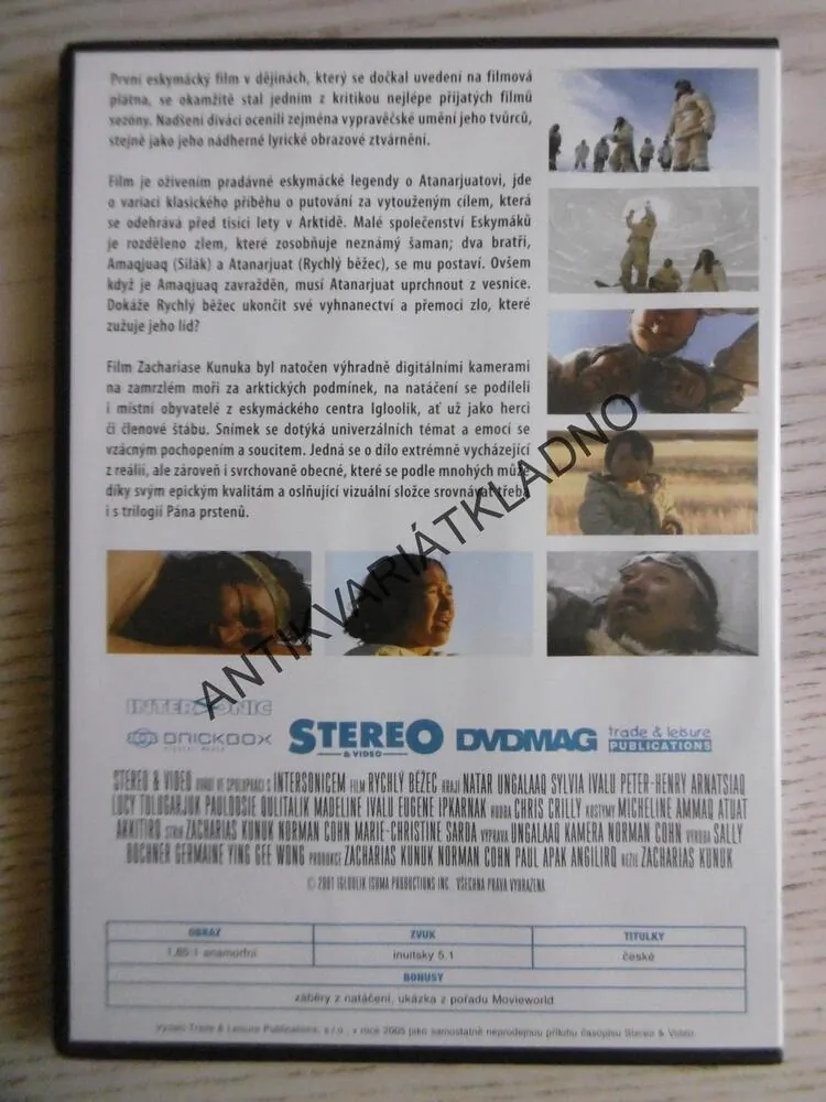 RYCHLÝ BĚŽEC, DVD FILM