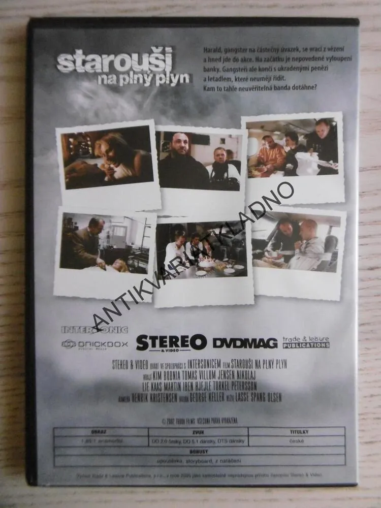 STAROUŠI NA PLNÝ PLYN, DVD FILM