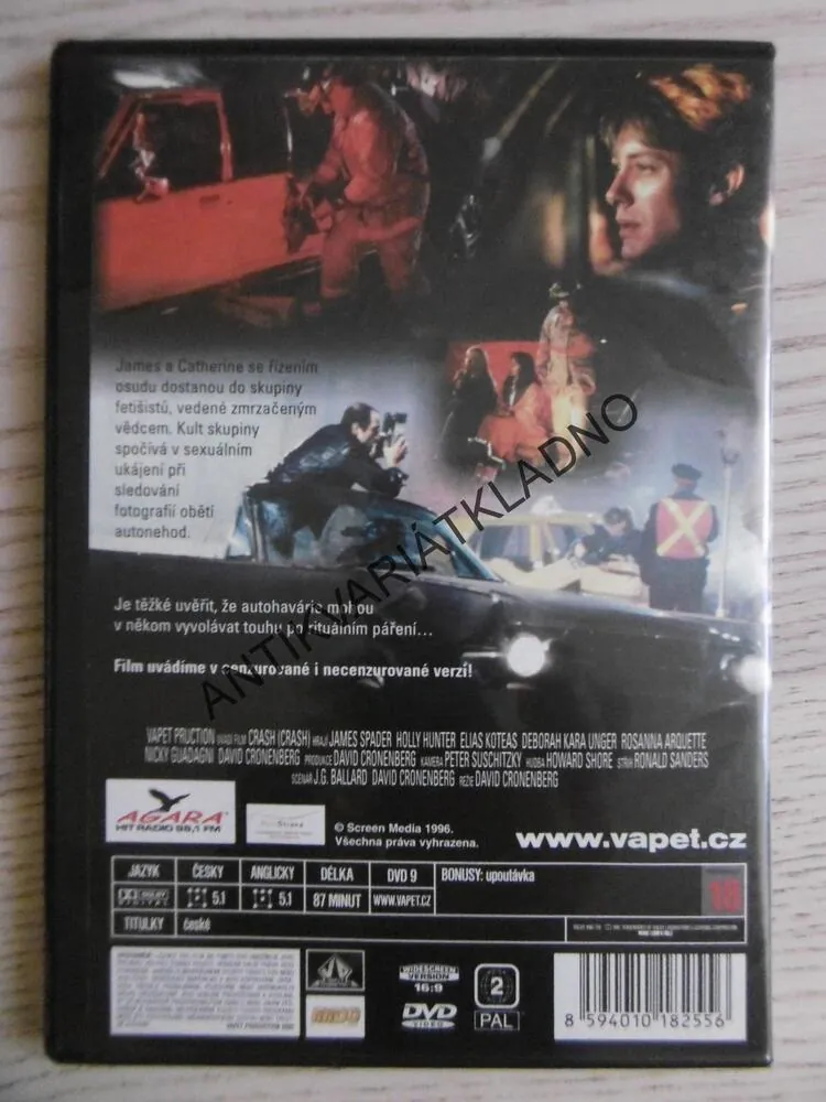 CRASH, DVD FILM 