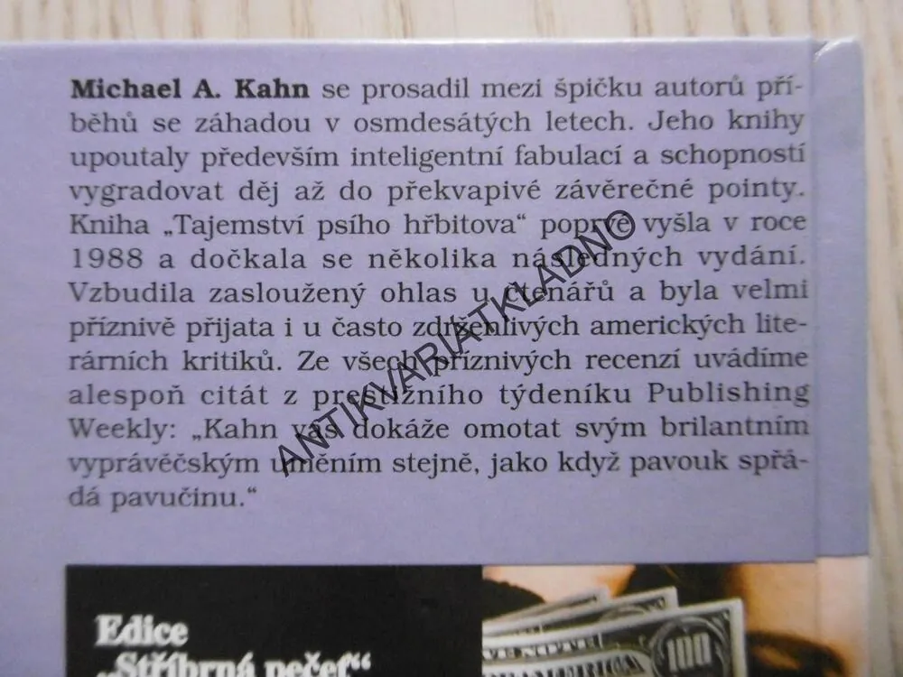 TAJEMSTVÍ PSÍHO HŘBITOVA, MICHAEL A. KAHN, **an