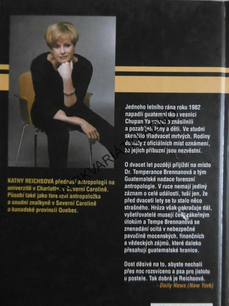 VÁŽNÁ TAJEMSTVÍ, KATHY REICHSOVÁ, **an