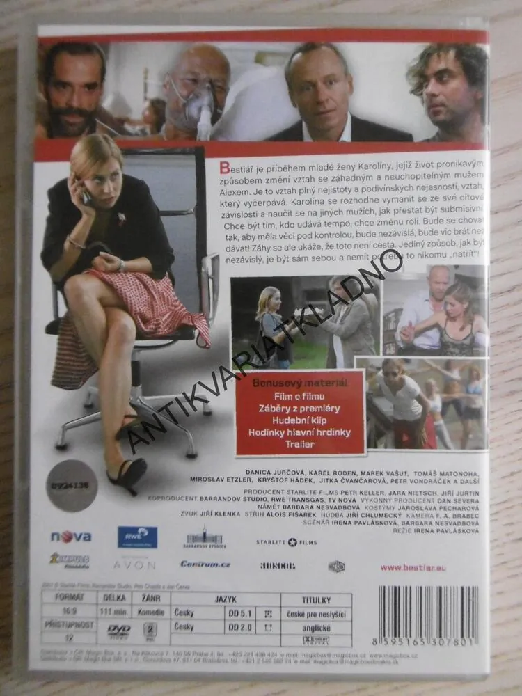 BESTIÁŘ, DVD FILM 