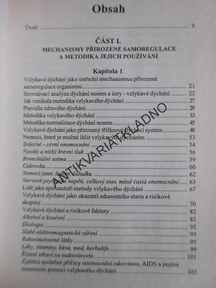 VZLYKAVÉ DÝCHÁNÍ PRO ZDRAVÍ, J. G. VILUNAS, **an