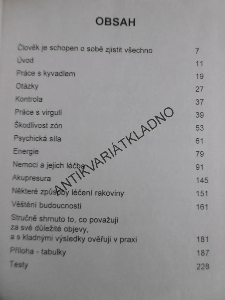 ŠKOLA PSYCHOTRONIKY, STANISLAV BRÁZDA, **an