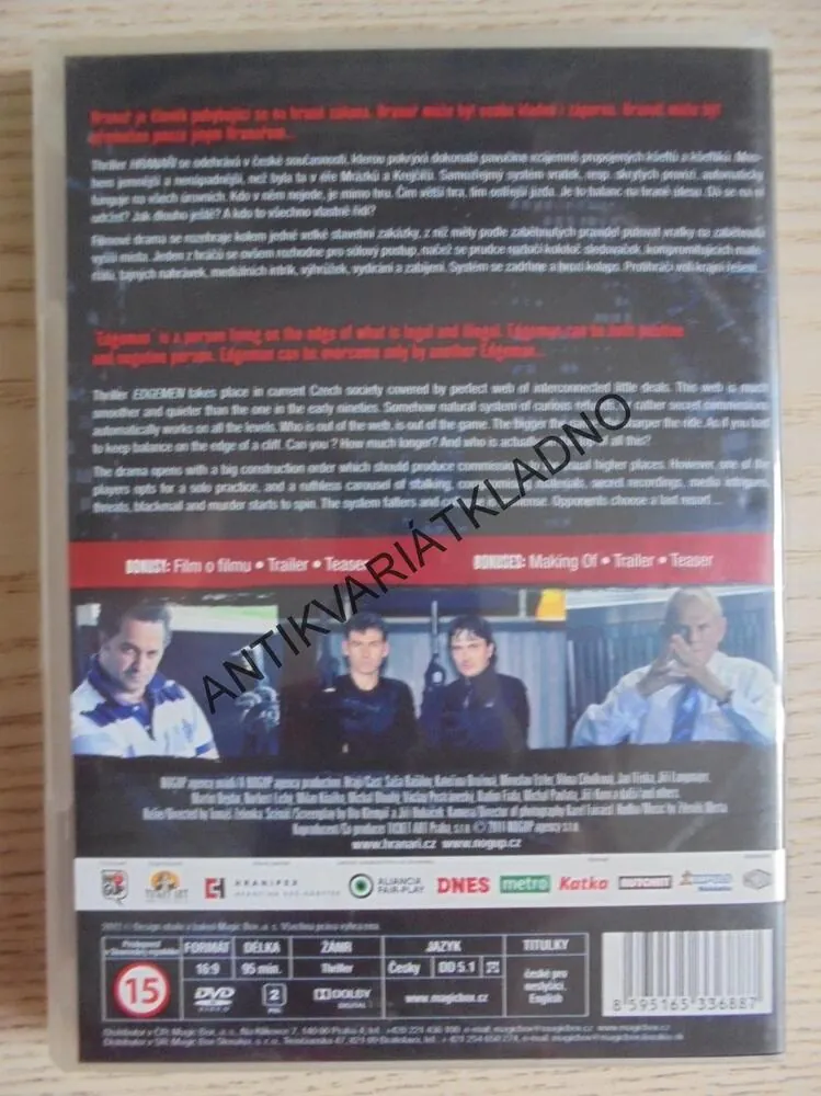 HRANAŘI, DVD FILM 
