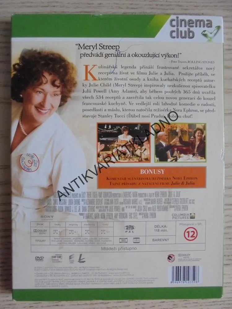 JULIE A JULIA, DVD FILM 
