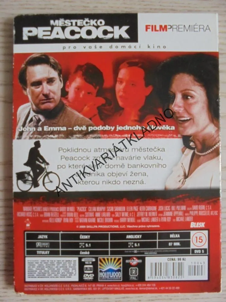 MĚSTEČKO PEACOCK, DVD FILM