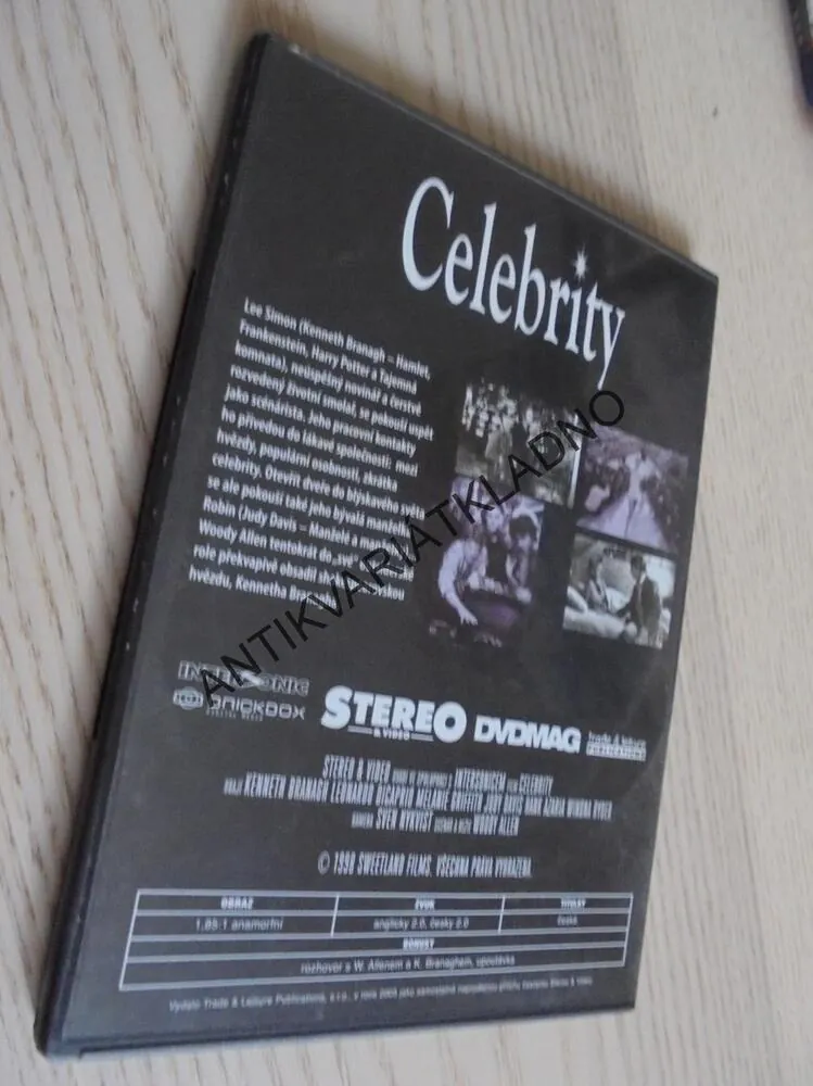CELEBRITY, LEONARDO DICAPRIO, DVD FILM