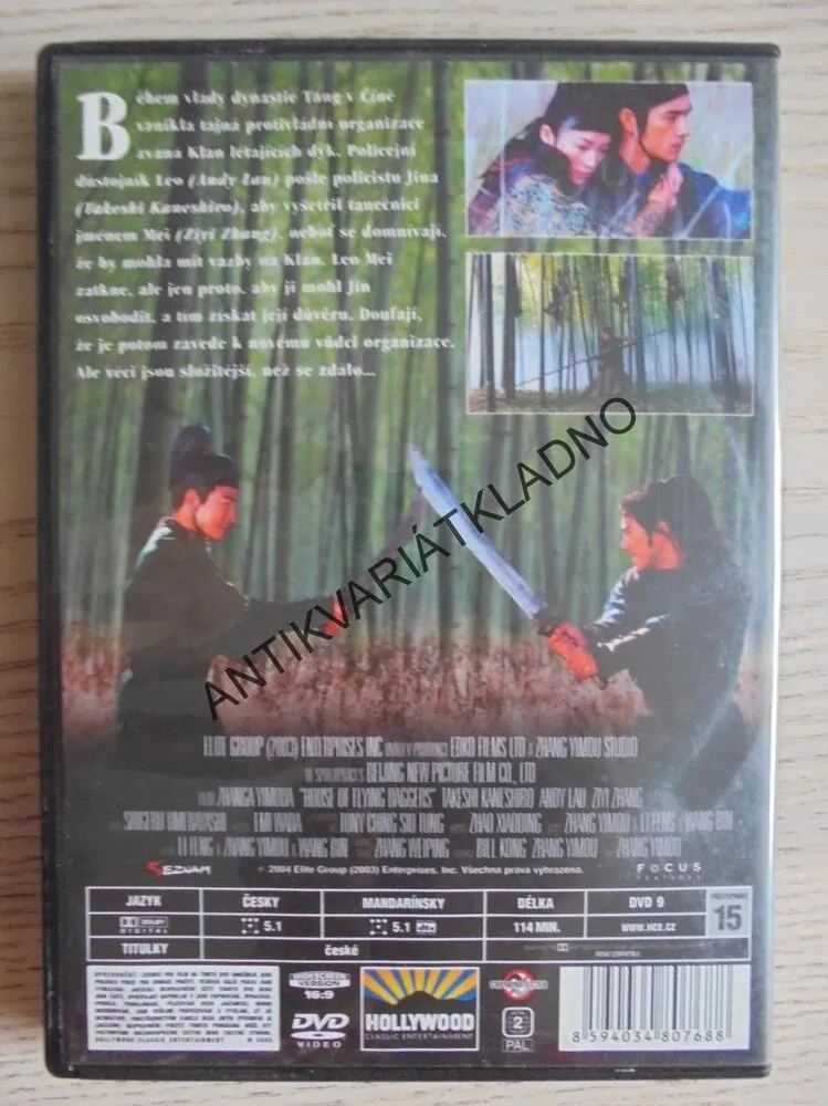 KLAN LÉTAJÍCÍCH DÝK, DVD FILM